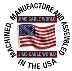 JIMS CABLE WORLD 6 Inch 1 Ft 2 Ft 3 Ft 4 Ft 5 Ft 6 Foot HD RG6 75Ω Coaxial Cable