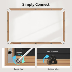 TV Frames 65″ Deco Only for Samsung The Frame TV and Pro TVs (Fits 2021-2026, LS