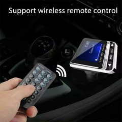 Car Bluetooth FM Radio Transmitter Part Cigarette Lighter Radio Music Adapter