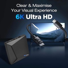 2026 Super Box S6 6K We2USat K3 PRO Android TV Box Smart WiFi Voice Remote Radio