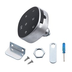 Electronic Smart Home Door Cabinet Lock Touch Password Digital Keyless Keypad