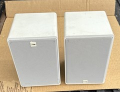 Pair Of Canton Plus D Speakers.Tested.Awesome Sound White Made in Germany