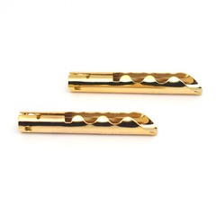 Copper 4mm BFA Z-Type Banana Plug Speaker Cable Connector Gold/Silver Plated lot