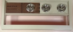 Vintage 70s Portable Plastic SOLID STATE Radio Phonograph Record Player Japan