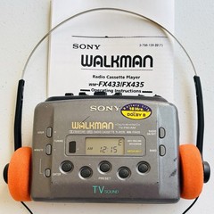 SONY Walkman WM-FX435 Cassette Player & AM/FM Radio- New Belt – Reconditioned