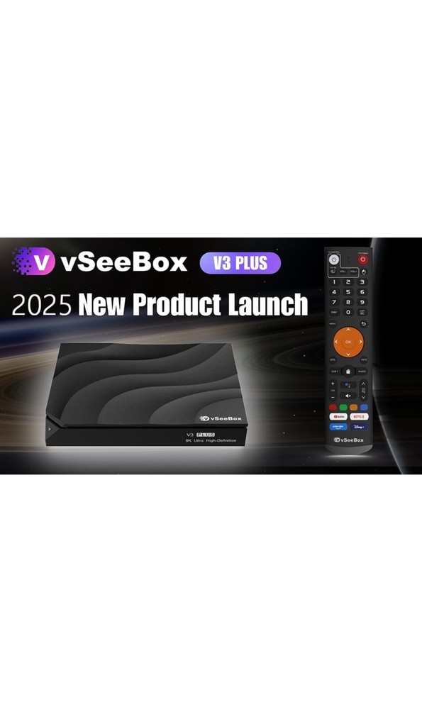 🔥🔥 2025 V3 Plus Android 12 Smart TV Box | 64GB | QWERTY Keyboard| 4K UHD 🔥🔥