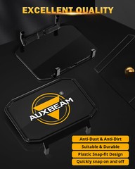 AUXBEAM 4″inch Yellow LED Work Driving Light Pods Fog Lamps & Cover Shield Combo