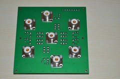 6:1 DIY KIT 6-way coax remote antenna switch SO-239 HF MW Omron Ham Radio