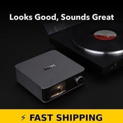 WiiM Ultra Music Streamer – 3.5″ Touchscreen – Space Gray
