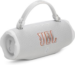 JBL JBLCHARGE6WHTAM-Z Charge 6 Waterproof Speaker, White – Certified Refurbished