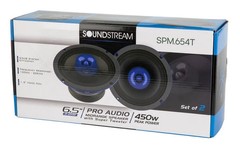 Soundstream SPM.654T 6.5″ Pro Audio Midrange Speaker with Super Tweeter 450W