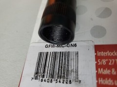 Gator Frameworks GFW-MIC-GN6 Flexible 6 Inch Microphone Gooseneck 5/8″ 27 Thread