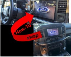 2X Fuse Adapter 2021-2023 F150 Screen Swap