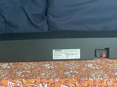 Bose VCS-10 Center Channel Speaker in Black Tested Works Free Shipping
