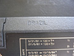 Hewlett Packard HP 12C Financial Calculator with case – BRAZIL – FREE SHIPPING