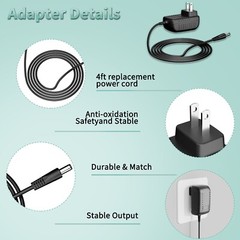 AC Adapter For Boss Metronome DB-66 DB-88 DB-90 Roland DC Power Supply Cord
