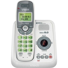 VTech, CS6124, DECT 6.0 Cordless Phone with Answering System with Caller ID