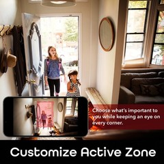 Geeni Look 2 Pack 1080p HD Smart Wi-Fi Security Camera System with Voice Control