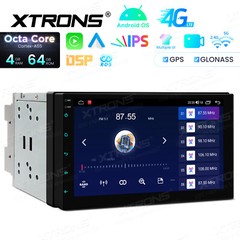 XTRONS 7″ IPS 2DIN Car Play Android 14 8Core 64GB Car Radio Stereo GPS Head Unit