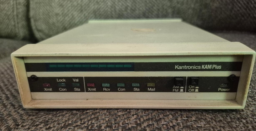 KANTRONICS KAM Plus Dual-Port TNC for HAM Radio No Power Cord Ver 8.0P