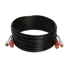 2 Rca To 2 Rca Stereo Channel Audio Cable Adapter 3ft 6f 10ft 12ft 25ft Male