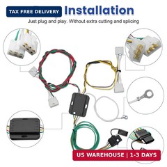 4 Pin Trailer Wiring Harness for Toyota Pickup/Tacoma/Toyota/2004 Tacoma