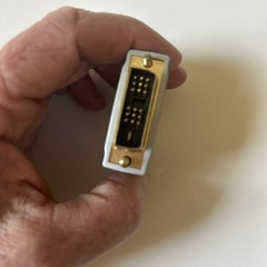 Rocketfish RF-G1174 HDMI to DVI TV Adapter Multimedia 24K Gold Plated Connector