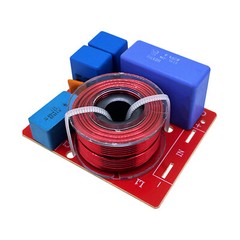 2pcs 4~8Ω 80W 2-Way Audio Crossover Filters HiFi Speaker Frequency Divider Kit