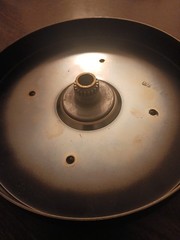 Vtg BSR Mini Changer Replacement Turntable Platter Metal Plastic Mat Small