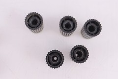 Lot of Scott & Other Mfg Small Control Knobs Tube Amp Receiver Pre Etc