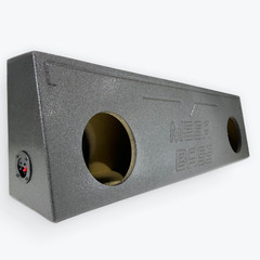 Universal Single Cab Truck Subwoofer Enclosure Box Dual 8″ Ported Ford Chevy GMC