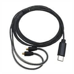 4ft MMCX To USB C Audio Earphone Cable for Shure SE215 SE315 SE425 SE535 SE846 f