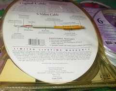 4 RCA High Performance Digital S-Video Cables DT6S 24K Gold-Plated Connectors