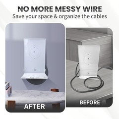 Durable ABS Starlink Wall Mount Holder – Effortless Setup & Cable Management