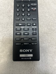 Genuine Sony CDP-CE500 Compact Disc CD Player Remote Control RM-ASU100