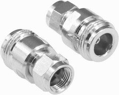 F Type Male 75 Ohm to N Female 50 Ohm Adapter RF Ham Radio Coax Connector M/F
