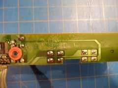KLH DA-1502 CD Changer Replacement Parts SW Board Part # 0320-50702-01