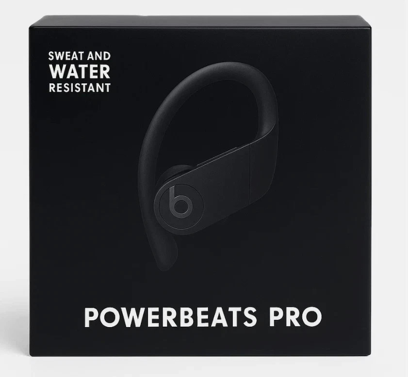 Beats by Dr. Dre Powerbeats Pro Totally Wireless Bluetooth Earphones NEW BLACK