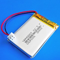 2 pcs 3.7V 1000mAh Li Po Battery Cells 503450 JST 2.5mm for Speaker MP5 Recorder