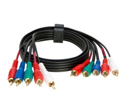 5RCA Male to Male Component AV Cable RGB Video Audio Adapter Cord Multi-Pack LOT