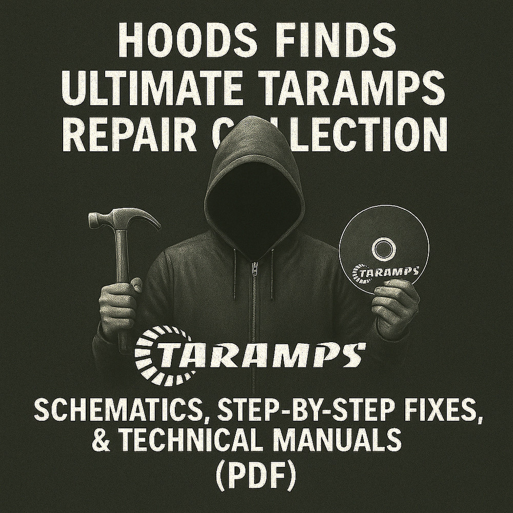 Taramps Amplifier Repairs, Schematics, Manuals & Step-by-Step Fixes CD