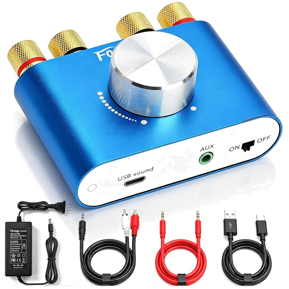 Portable Stereo Hi-Fi Digital Amp – Wireless Audio