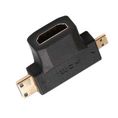 HDMI Female to Mini Micro HDMI Male Adapter Connector Components Plug Port