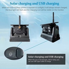 Wireless WiFi Magnetic Battery Powered Backup Camera For iOS&Android Smartphone