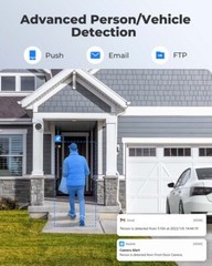 Reolink Refurbished 510A 5MP PoE Security Camera Night Vision Audio Recording