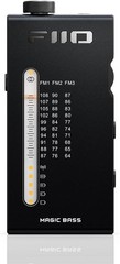 FiiO RR11 Portable FM Radio Receiver w/Analog PVR Tuning, 64MHz-108MHz (Black)