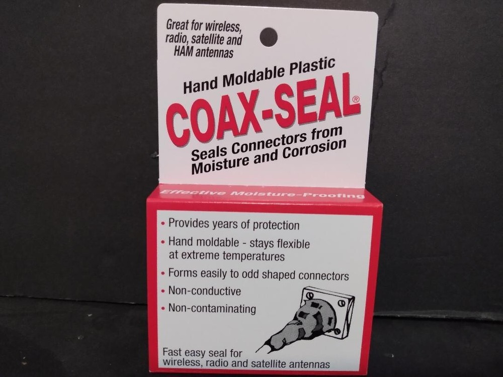 Coax Seal 60”, Lot of 1, Sealant for CB Radio and Ham Radio Antennas, Coax etc