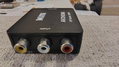 Mini Box AV2HDMI Upscaler AV RCA to HDMI VIDEO Converter Adpter 1080P TV PS2 DV