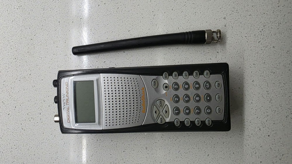 RadioShack PRO-96 Digital Trunking Scanning Receiver 500CH VHF/UHF 20-526
