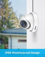 ZOSI 4-in-1 TVI 1080P Waterproof CCTV Outdoor Home Surveillance Security Camera